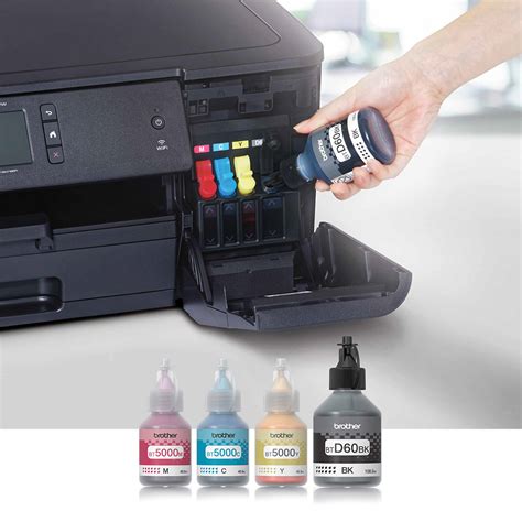 Brother BT-5000C Original Cyan Refill Ink Tank Bottle - 5,000 pages ...