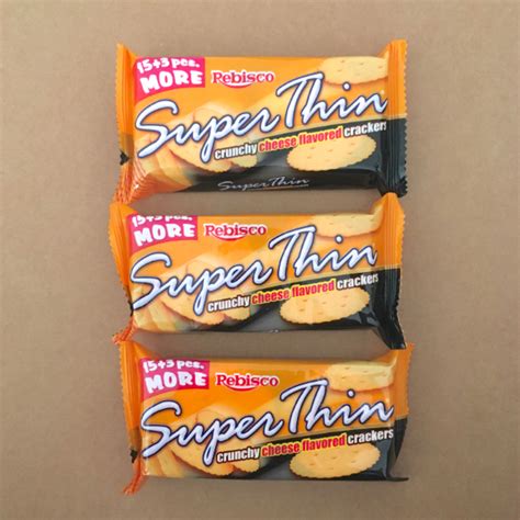 Rebisco SuperThin Cheese Crackers