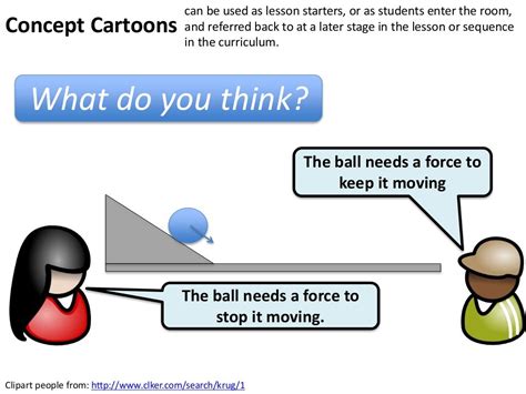 Concept Cartoons in Science Class