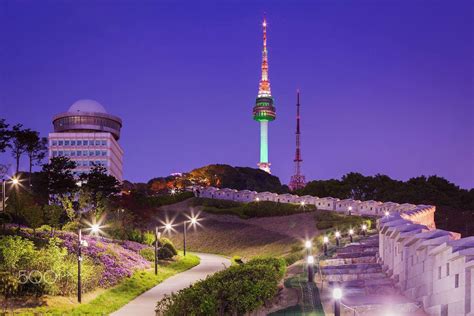 Seoul Tower Wallpapers - Top Free Seoul Tower Backgrounds - WallpaperAccess