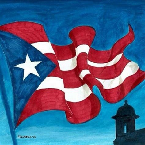 Puerto Rican Flag Art