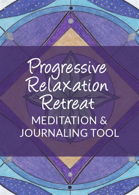 Progressive Relaxation Retreat Meditation & Journaling Tool - a Journal ...