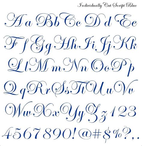 the upper and lower letters of an old fashioned script