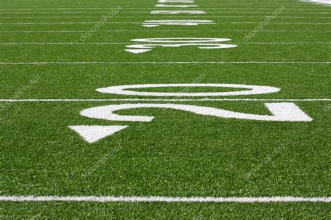 American Football Field Yard Lines — Stock Photo © 33ft #6926446