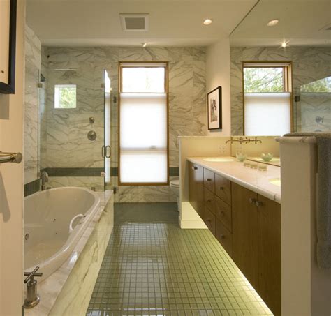 Bathroom with glass floor - Contemporary - Bathroom - Seattle - by ...