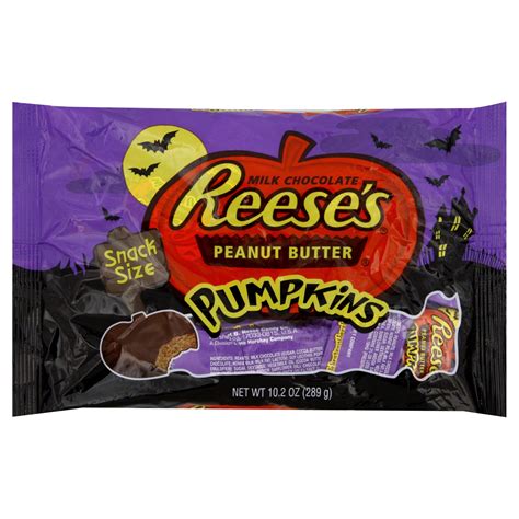 Reese's Peanut Butter Pumpkin Cups Halloween Snack Size - 10.2oz | Shop ...