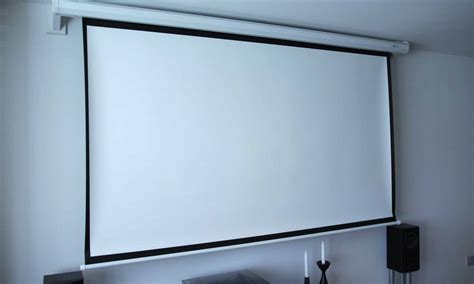 How To Mount Projector Screen Drop Ceiling | Shelly Lighting