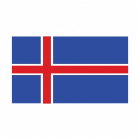 Flag, iceland, country icon - Download on Iconfinder