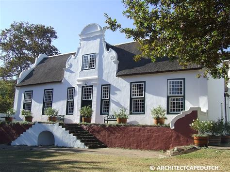 KEY CHARACTERISTICS OF CAPE DUTCH ARCHITECTURE | SOUTH AFRICA