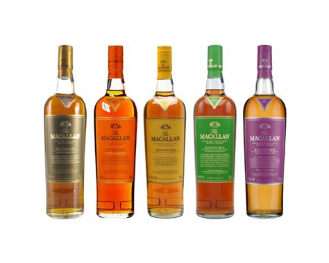 Macallan Edition Series (Numbers 1 - 5) - Whisky Foundation