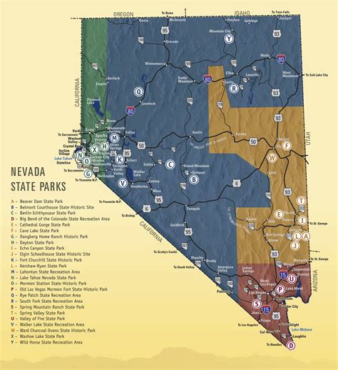 State Parks Map @ Nevada 08.2011 | parks.travelnevada.com/ | Flickr