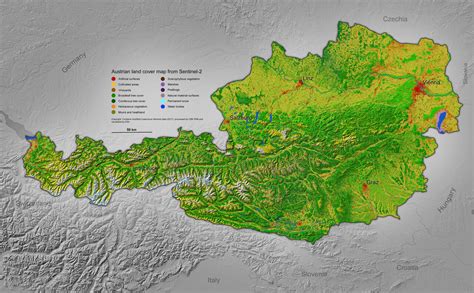 Land-cover maps of Europe from the cloud