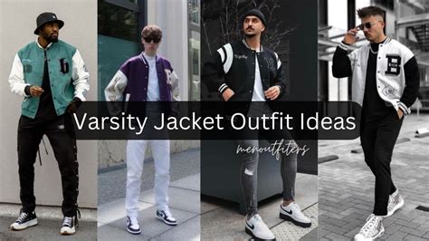 How To Style Varsity Jackets | Varsity Jacket Outfit Ideas Men ...