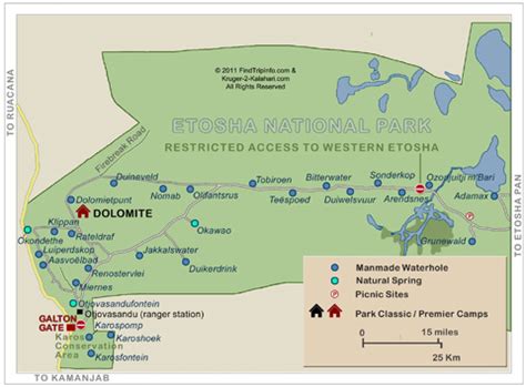 Etosha Map