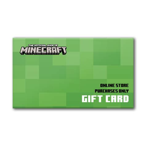 Minecraft Shop eGift Card | Official Minecraft Shop