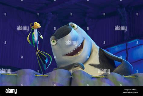 Oscar and Lenny "Shark Tale" (2004) Dreamworks Stock Photo - Alamy