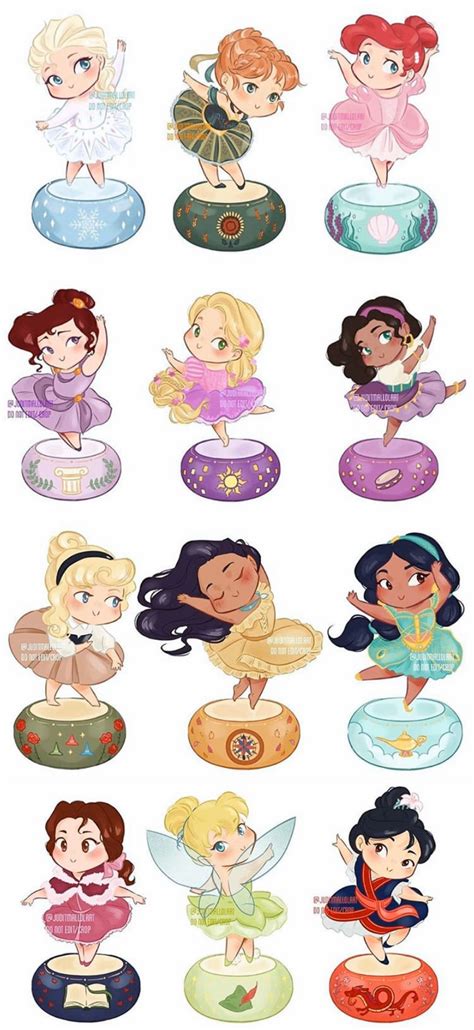 Baby Disney Princess Characters