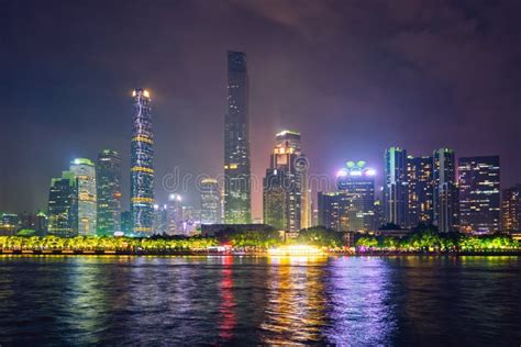 Guangzhou Skyline. Guangzhou, China Stock Image - Image of asia ...