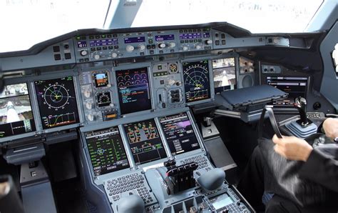 Airbus A380-800 Cockpit Layout Aircraft Wallpaper 3990 - AERONEF.NET