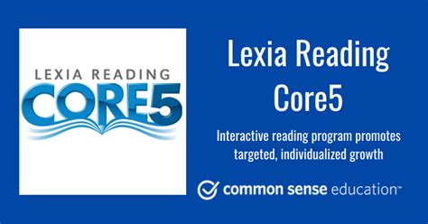 Lexia Core5 Reading Review for Teachers | Common Sense Education