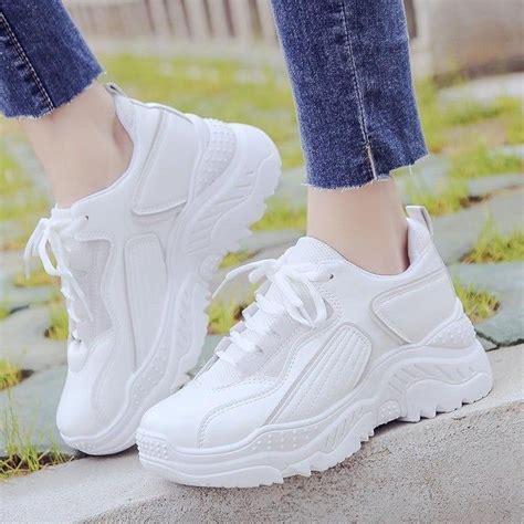 Casual Shoes For Women's Trendy Korean Vulcanized Sneakers | Casual ...