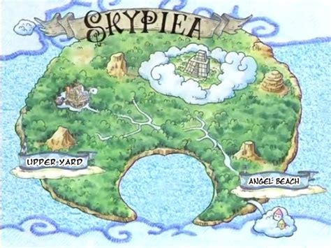 Skypiea is an island located in the sky above Paradise. It is the ...