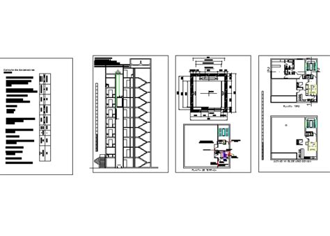 Detail elevator in AutoCAD | Download CAD free (865.23 KB) | Bibliocad