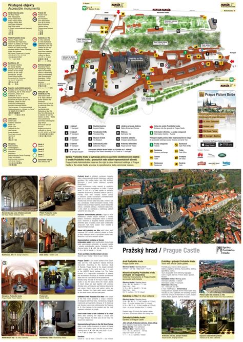 Prague castle map - Ontheworldmap.com