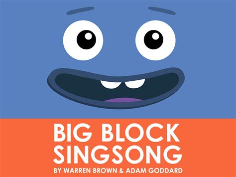 Amazoncom Big Block Singsong Season 1 Warren Brown Adam | Silly songs ...