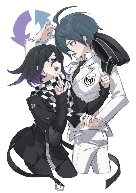 shuichi and kokichi colour swap : r/danganronpa