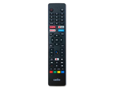 Replacement Android Smart TV Remote (MTC) 4K - Cello Electronics Ltd