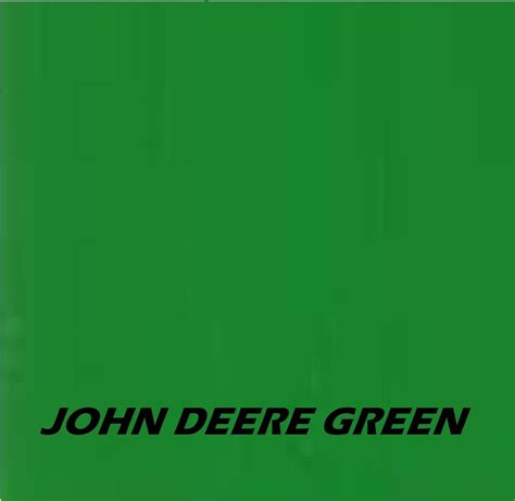 John Deere Green Tractor & Agricultural Machinery Equipment Enamel ...