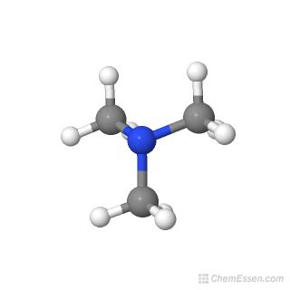 Trimethylamine Structure - C3H9N - Over 100 million chemical compounds ...