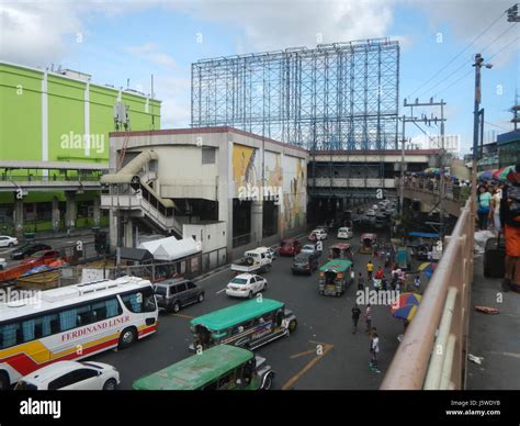 0016 EDSA Taft Avenue MRT Station LRT Footbridge Pasay City 19 Stock ...