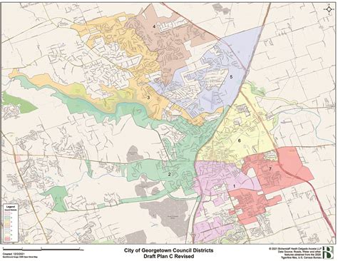 Map Of Georgetown Texas