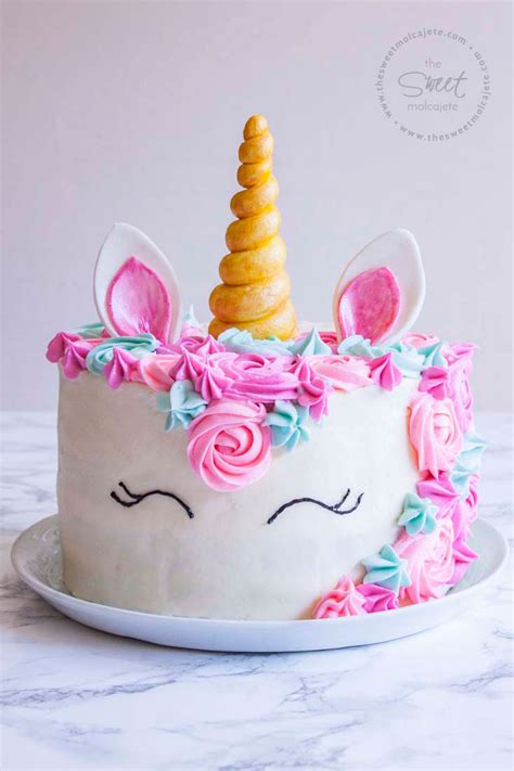 PASTEL DE UNICORNIO {PASO A PASO} - the sweet molcajete