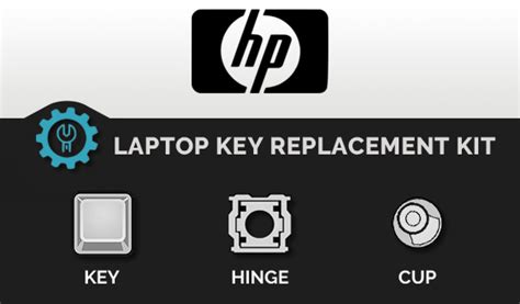 HP Pavilion 14-an Replacement Laptop Keyboard Keys