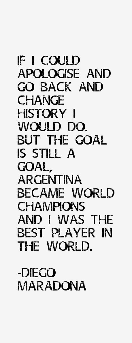 Diego Maradona Quotes & Sayings