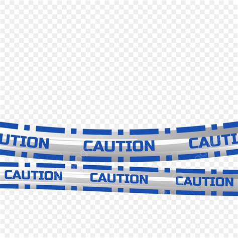 Caution Tapes Vector Hd Images, Blue And White Caution Police Tape ...