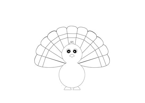 How to Draw a Turkey Step By Step - Thankgiving Drawing for Kids