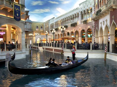 Gondola Ride at the Venetian Hotel and Casino