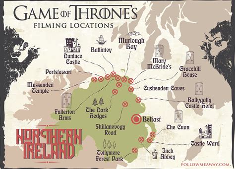 3-5 Day "Game Of Thrones Locations" Ireland Itinerary | Ireland ...