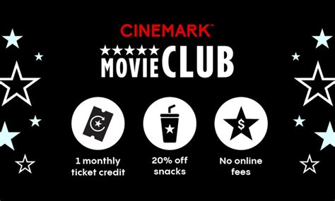 Movie Club Membership - Cinemark | Groupon