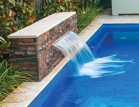 The Waterwall Water Feature & Pool Accessory - Leisure Pools New Zealand