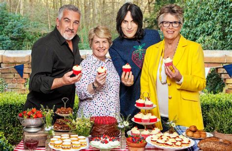 The new Great British Baking Show hosts and judge – reality blurred