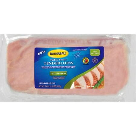 Butterball Turkey Breast Tenderloins, 2 ct, 1.5 lb - Walmart.com