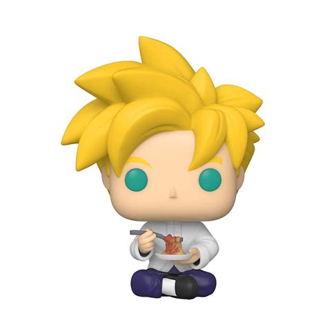 Funko POP Animation: Dragon Ball Z - SS Gohan with Noodles, Multicolor ...