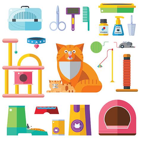 Cat Toy Illustrations, Royalty-Free Vector Graphics & Clip Art - iStock