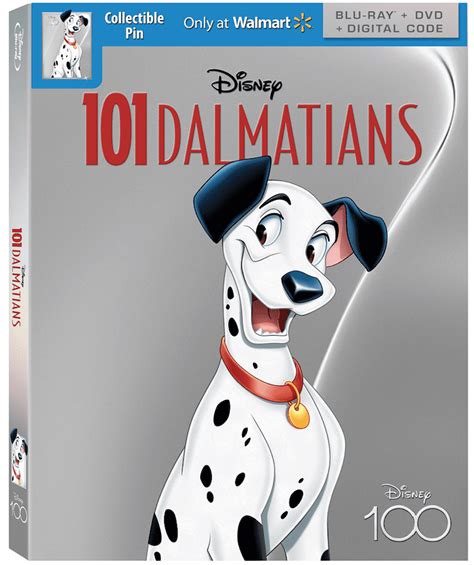 101 Dalmatians - Disney100 Edition Walmart Exclusive (Blu-ray + DVD ...