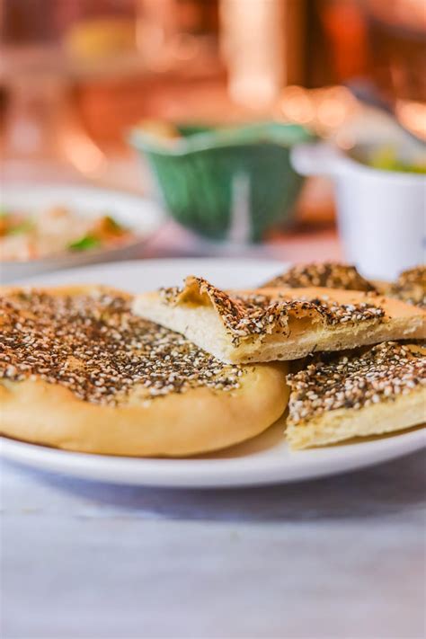 Manakish (Lebanese Za'atar Bread) | Hilda's Kitchen Blog